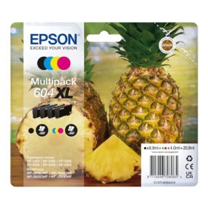 Epson 604XL Pineapple Genuine Multipack 4-colours Ink Cartridges