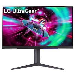 LG UltraGear 4K Gaming Monitor 27GR93U 27 inch 144Hz 1ms GtG IPS Display HDR 10 NVIDIA G-Sync & AMD FreeSync compatible Smart Energy Saving Displayport HDMI