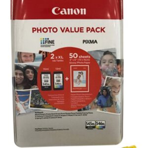 Canon Ink Cartridges for Pixma TS205 TS305 TS3150 and TS3151 black/color XL Black