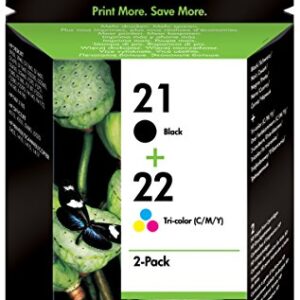 HP SD367AE 21/22 Original Ink Cartridges Black and Tri-color Multipack