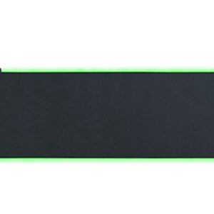 Razer Goliathus Extended Chroma - Soft Gaming Mouse Mat RGB Lighting (Cable Holder Fabric Surface Quilted Edge Optimized for all Mice) Black