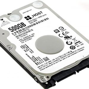 Hitachi (HGST) 500GB 25 Inch 5400rpm SATA3 (6Gbps) 16MB Cache Hard Drive Thin 7mm For Laptop PS3 PS4 CCTV iMac Macbook - 2 Year Warranty 500 GB HDD