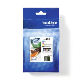 BROTHER LC-426BK/LC-426C/LC-426M/LC-426Y Inkjet Cartridges Black/Cyan/Magenta/YellowMulti-Pack Standard Yield Includes 4 x Genuine Supplies