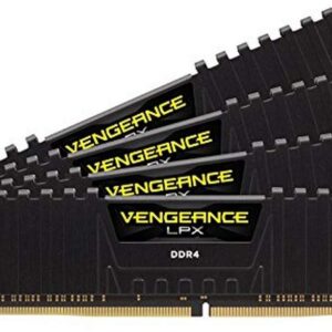 Corsair VENGEANCE LPX 128GB (4x32GB) DDR4 3600 (PC4-28800) C18 135V Desktop Memory - Black