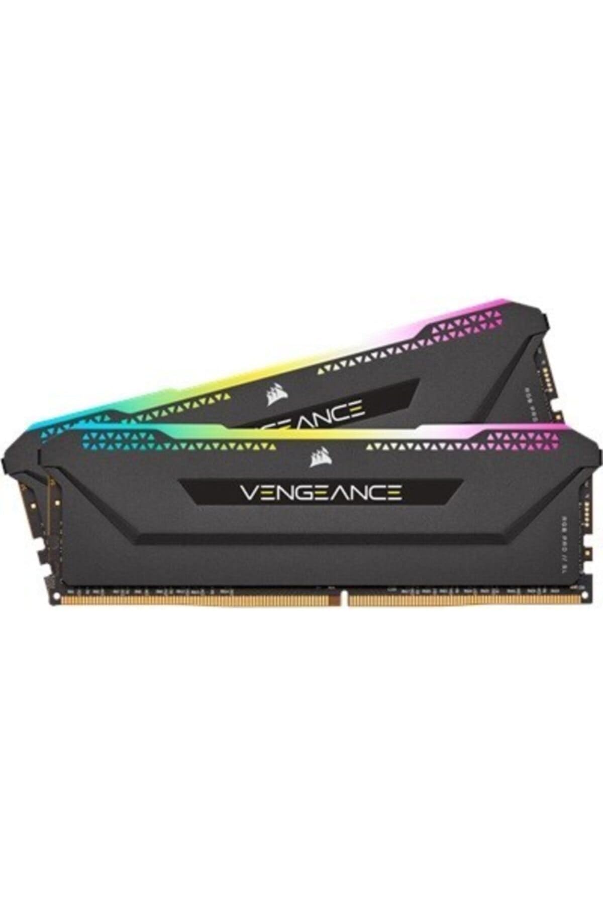 Corsair Vengeance RGB PRO SL 16 GB (2x8 GB) DDR4 3600 MHz C18 Illuminated Desktop Memory Kit (10 Individually Addressable LEDs Optimised for Bandwidth and Response Times) Black