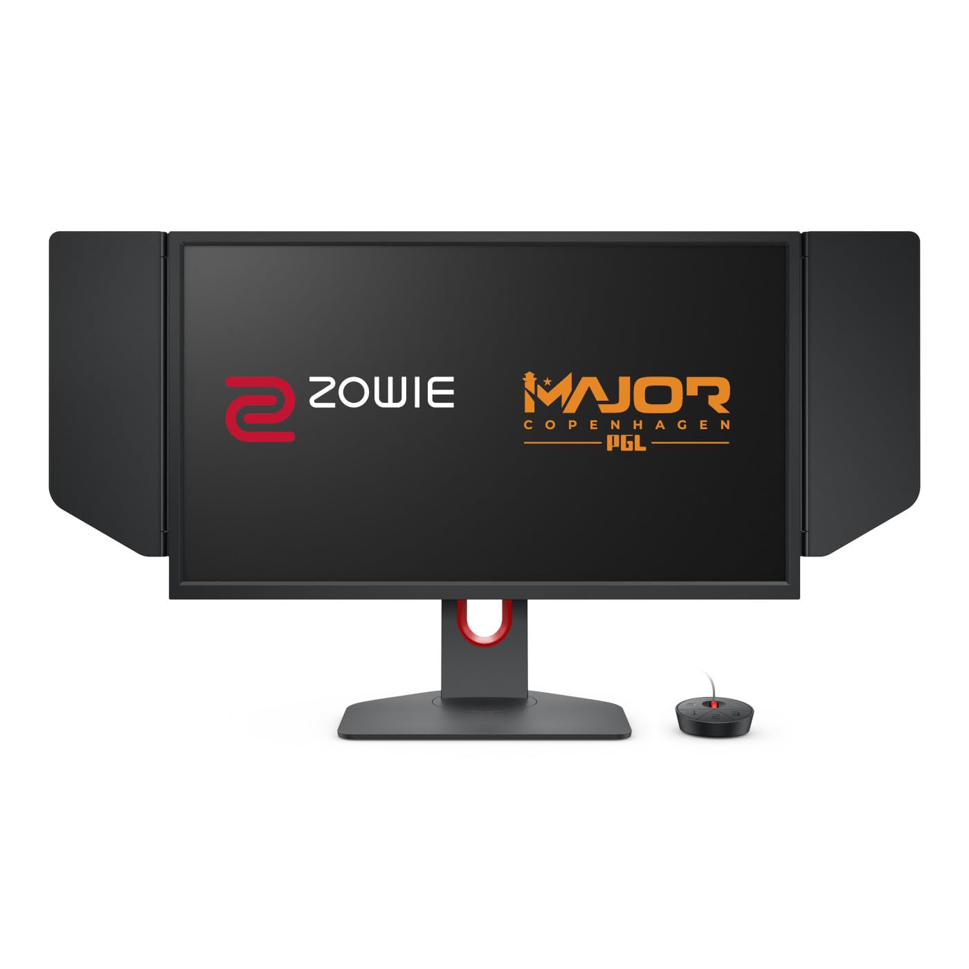 BenQ Zowie XL2566K 245 Fast TN in 360Hz Gaming Monitor Motion Clarity DyAc 1080p XL Setting to Share Custom Quick MenuShield Smaller Base Adjustable Height and Tilt Black