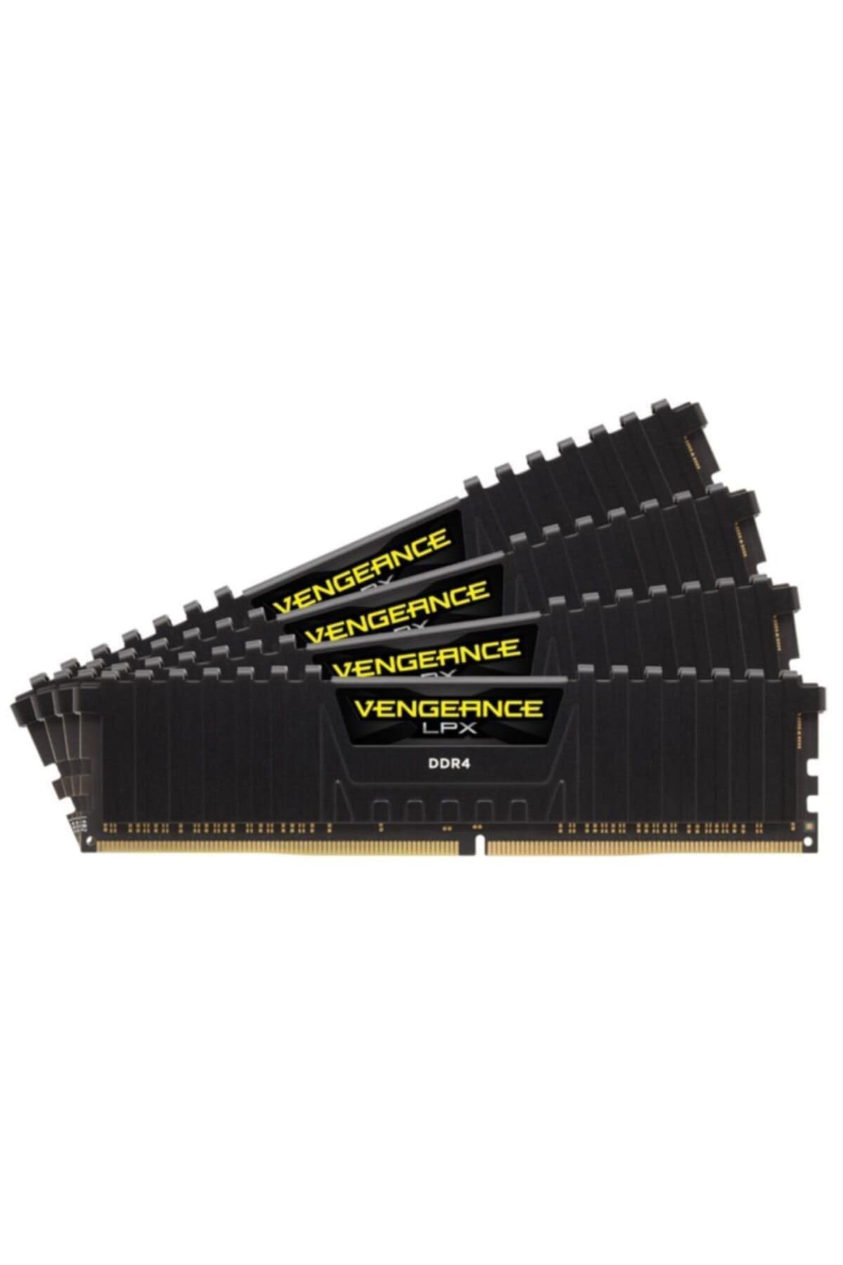 Corsair CMK32GX4M4B3200C16 Vengeance LPX 32 GB (4 x 8 GB) DDR4 3200 MHz C16 XMP 20 High Performance Desktop Memory Kit Black