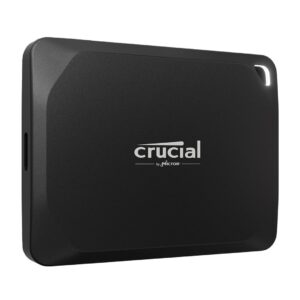 Crucial X10 Pro 2TB Portable External SSD Up to 2100MB/s Read and 2000MB/s Write Solid State Drive USB-C 32 PC Mac Dust Water Resistance -CT2000X10PROSSD902