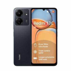 Xiaomi Redmi 13C 171 cm (674") Double SIM 4G USB Type-C 8 Go 256 5000 mAh Noir