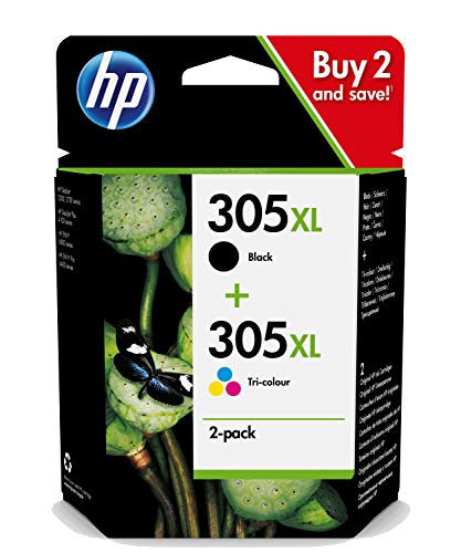 HP 6ZA94AE 305XL High Yield Original Ink Cartridges Black/Tri-color Multipack