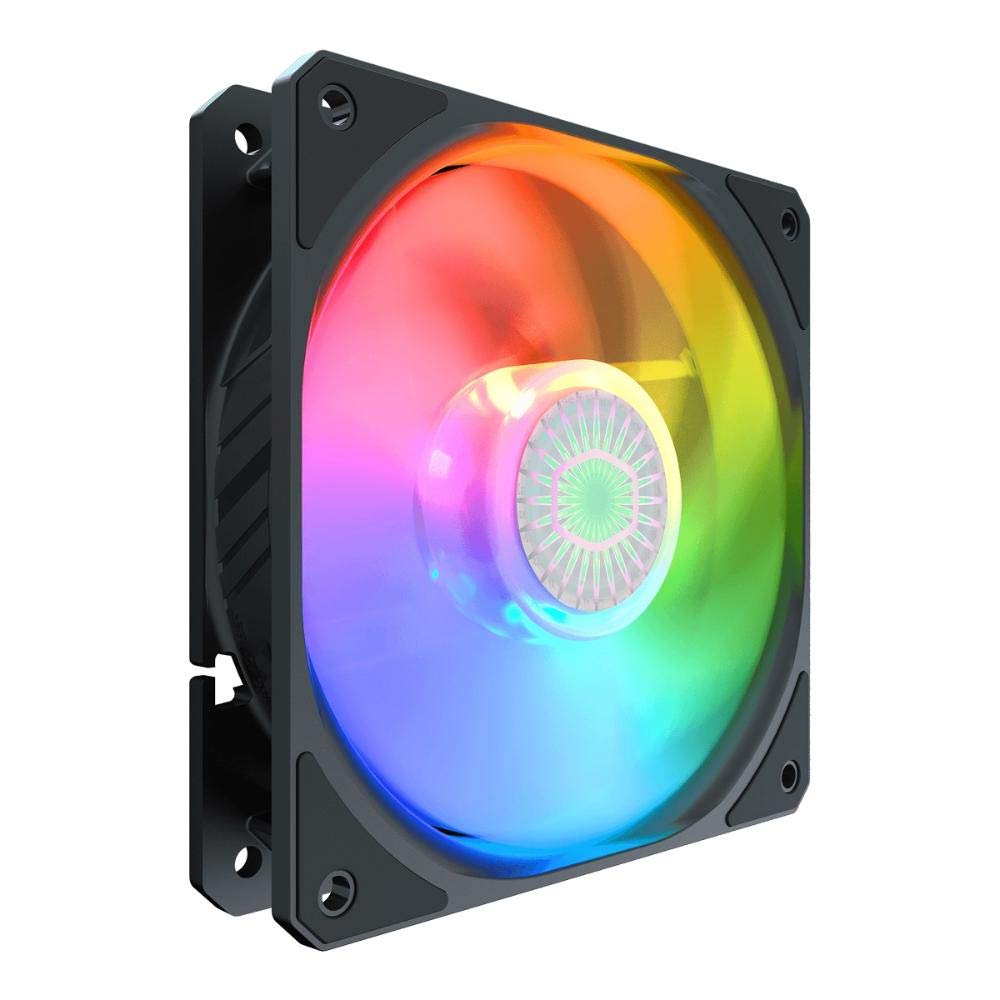Cooler Master SickleFlow 120 ARGB 3N1 Pack Case & Cooling Fan Controller Included Motherboard Compatible Translucent Air Balance Blades 62 CFM 25 mmH2O 8 to 27 dBA -