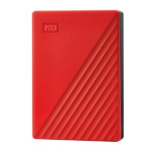 Western Digital 4TB My Passport portable external storage hard drive USB 30 HDD with software for device management backup and password protection works PC Xbox &Playstation Red