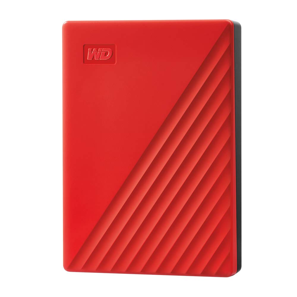 Western Digital 4TB My Passport portable external storage hard drive USB 30 HDD with software for device management backup and password protection works PC Xbox &Playstation Red