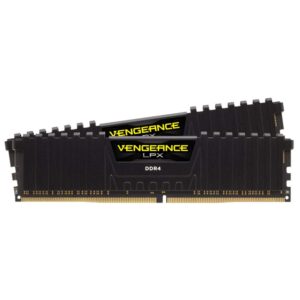 Corsair 178300 Vengeance LPX 16 GB (2 x 8 GB) DDR4 3200 MHz C16 XMP 20 High Performance Desktop Memory Kit for AMD Ryzen Black