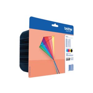 BROTHER LC-223BK/LC-223C/LC-223M/LC-223Y Inkjet Cartridges Black/Cyan/Magenta/Yellow Multi-Pack Standard Yield Includes 4 x Genuine Supplies
