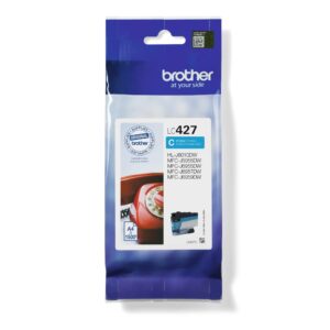 BROTHER LC-427C Inkjet Cartridge Cyan Single Pack Standard Yield Includes 1 x Genuine Supplies