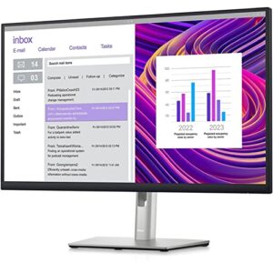 Dell P2723DE 27" QHD WLED LCD - 16:9 Black Silver Monitor —…