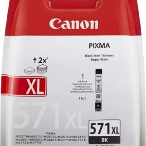Canon CLI-571XLBK High Yield Ink Cartridge - Black