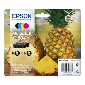 Epson 604 Pineapple Genuine Multipack 4-colours Ink Cartridges