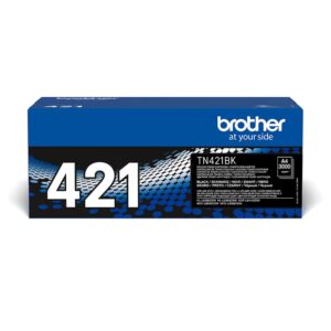 BROTHER TN-421BK Toner Cartridge Black Single Pack Standard Yield Includes 1 x Genuine Supplies