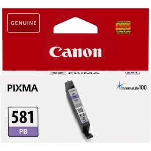 Canon Cartouche d'encre CLI-581PB (Bleu Photo)