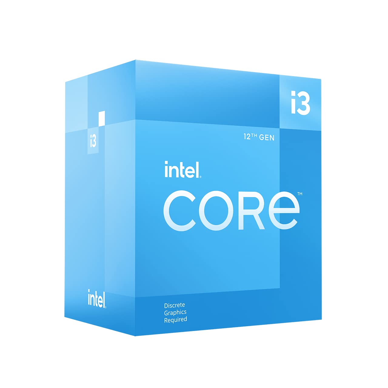 Intel Core i3-12100F Desktop Processor 12M Cache up to 430 GHz