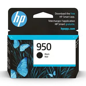 HP 950 Black Ink Cartridge Works OfficeJet 8600 Pro 251dw 276dw 8100 8610 8620 8630 Series Eligible for Instant CN049AN