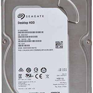 Seagate Barracuda ST1000DM003 1TB SATA 35" Internal Hard Disk Drive - (6Gb/s 7200rpm 64MB Cache)