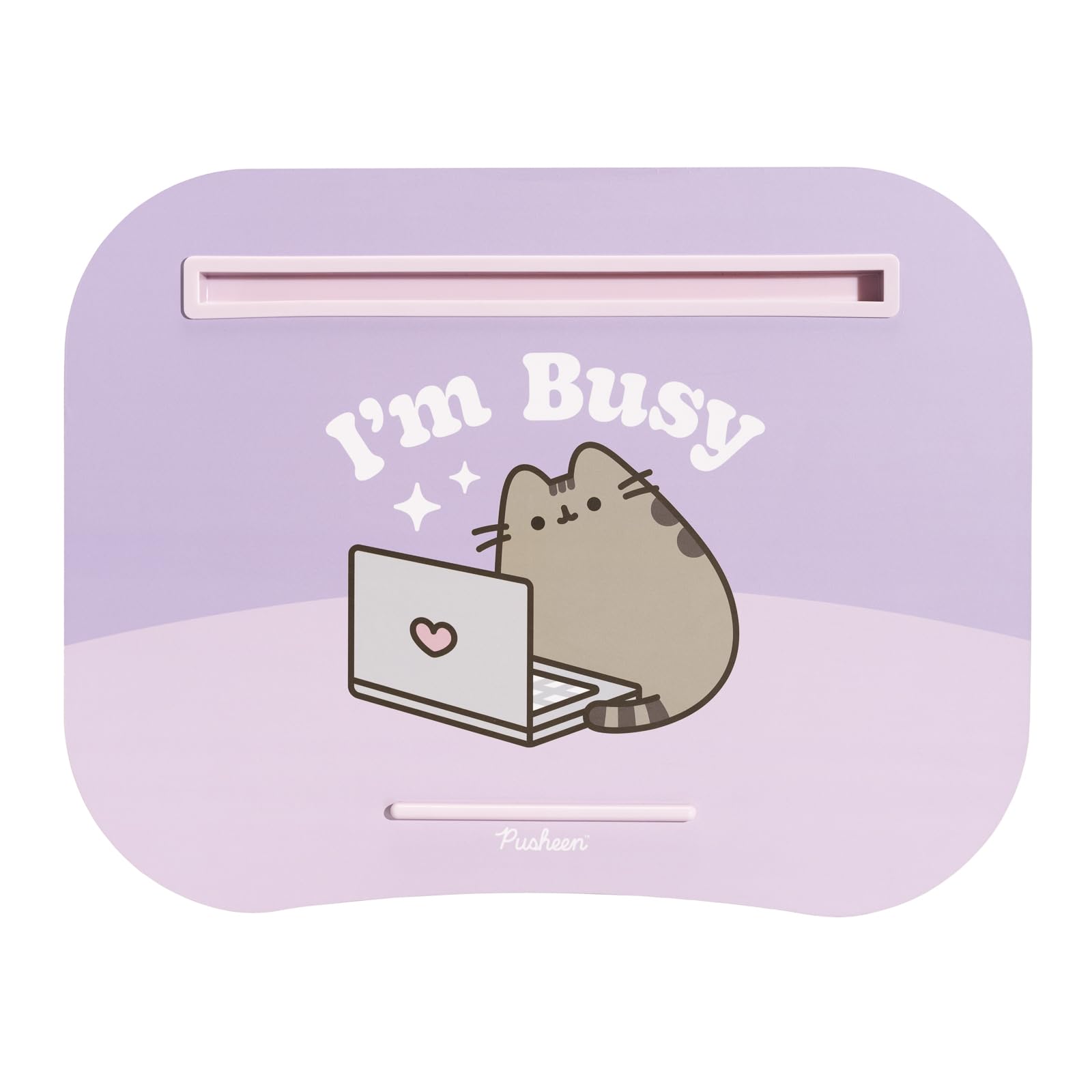Grupo Erik Laptop Stand With Cushion - Pusheen Tablet Pillow Lap Desk For Trays Eating Cat Tray Gifts