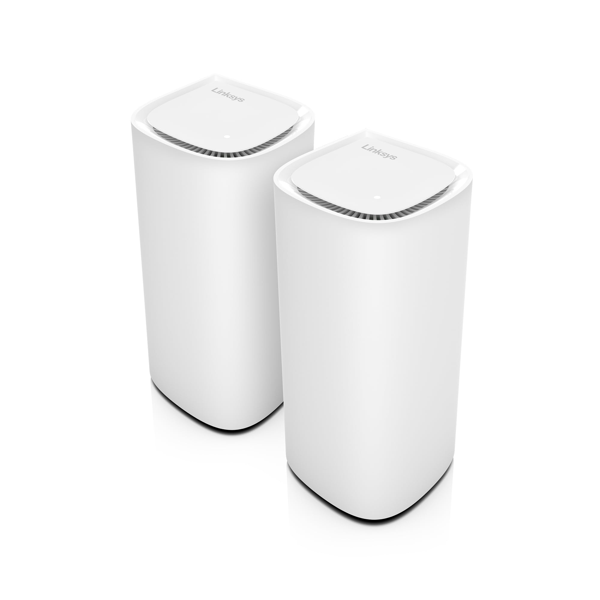 Linksys Velop Pro 7 Mesh WiFi System MBE7002 - Cognitive Router with Tri-Band and over 10 Gbps Speeds Whole Home Coverage up to 550 sqm Connect 400 Devices 2 Pack
