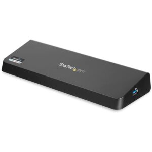 StarTechcom USB 30 Docking Station Dual Monitor with HDMI & 4K DisplayPort - to 4x USB-A Ethernet and DP Type A Universal Laptop for Mac Windows (USB3DOCKHDPC)