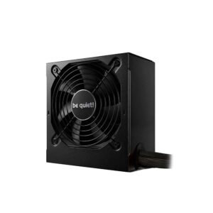 be quiet System Power 10 650W supply temperature-controlled 120mm quality fan strong 12V rail DC-to-DC technology 80 PLUS Bronze efficiency black flat cables top safety features