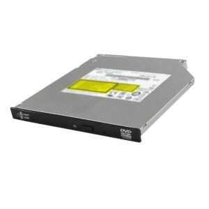 Hitachi Hitachi-LG GUD1N Internal DVD Drive Slim 95 mm Player/Writer for Laptop/Desktop PC Windows 10 Compatible 8x Read/Write Speed - Black