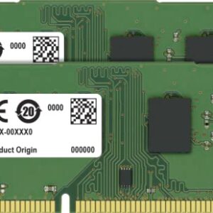 Micron Crucial RAM CT2K102464BD160B 16 GB Kit (2 x 8 GB) DDR3 1600 MHz CL11 Desktop Memory