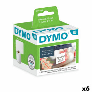Dymo 99015/S0722440 DirectLabel-etikettes Disk 70mm x 54mm for 400 Duo/60mm