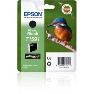 Epson T1591 Print Cartridge Photo Black Genuine