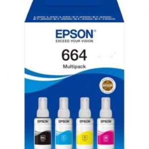 Epson EcoTank 664 Genuine Multipack Ink Bottles