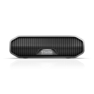 SanDisk Professional G-Drive 6TB Enterprise Class Desktop external Hard Drive HDD up to 250 MB/s USB-C (5Gbps) (USB 32 Gen 2) 7200 RPM Ultrastar fast backup Premium Industrial enclosure