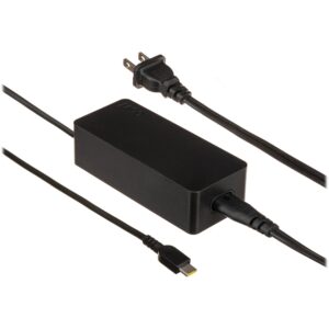 Lenovo 65w USB Type C Ac Adapter 4X20M26268 With 2 Prong Power Cord Included Black In The Original Retail Packaging