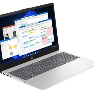 HP Laptop PC 15-fc0008na AMD Ryzen 5-7520U Processor 8GB RAM 256GB SSD Radeon GPU 156 inch Full HD 16:9 display Windows 11 Home Silver
