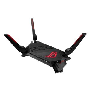 ASUS ROG Rapture GT-AX6000 Dual-Band WiFi 6 Extendable Gaming Router Dual 25G Ports Triple-level Game Acceleration Mobile Mode Aura RGB Subscription-free Network Security AiMesh Compatible