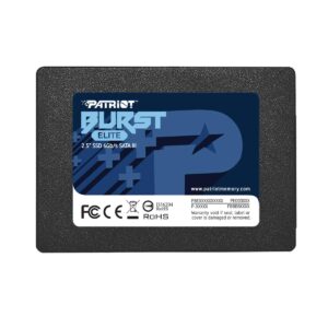Patriot Memory Burst Elite SATA 3 480GB SSD 25" Solid State Drive