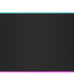 Corsair MM700 RGB Extended Cloth Gaming Mouse Pad - 930mm x 400mm 360 Lighting Two USB Port Hub Thick Rubber Black