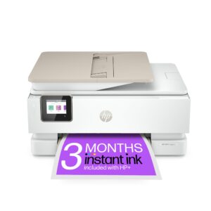 HP ENVY Inspire 7920e All-in-One Wireless Colour Printer with 3 months of Instant Ink Included HP+ 35-page Automatic Document Feeder White