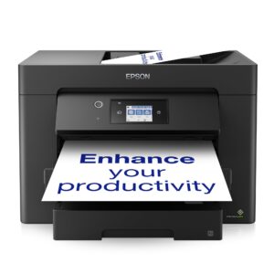 Epson WorkForce WF-7830 All-in-One Wireless Colour Printer with Scanner Copier Fax Ethernet Wi-Fi Direct and ADF