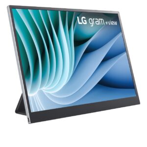 LG Electronics gram +View 16MR70 16 Inch Portable Monitor with USB Type-C 45 W Power Delivery