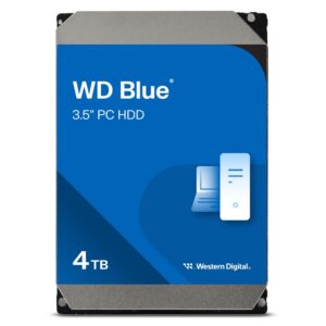Western Digital Blue WD40EZAZ 4TB SATA 6Gb/s 35" Hard Drive BlueSolid State