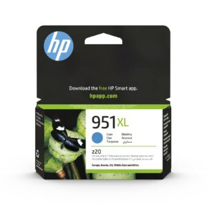 HP CN046AE 951XL High Yield Original Ink Cartridge Cyan Single Pack package may vary