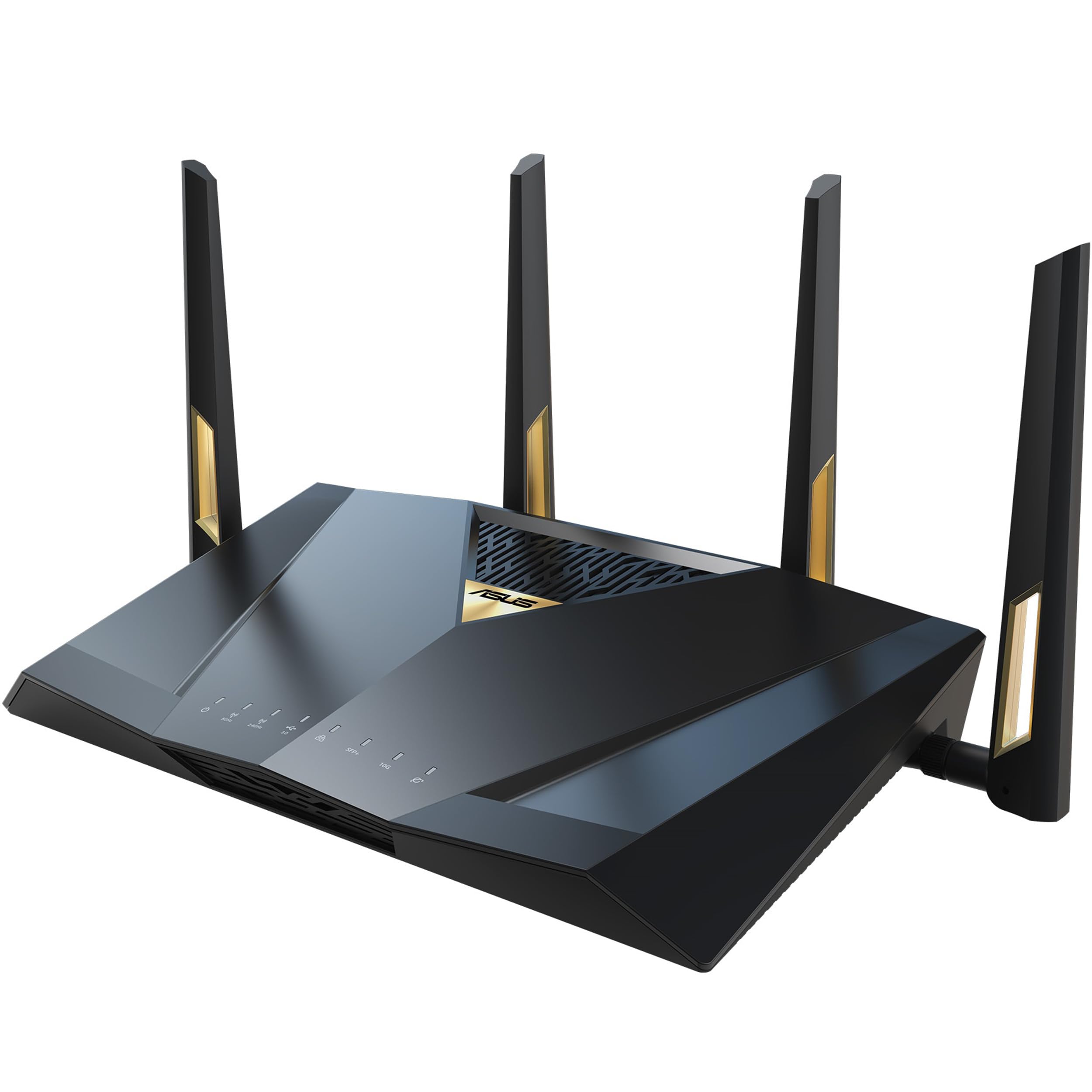 ASUS RT-BE88U Dual-band WiFi 7 AiMesh Extendable Performance Router 4K-QAM MLO Dual 10G ports SFP+ Four 25G 1G 34G WAN/LAN capacity Subscription-free network security VPNs