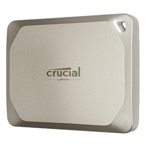 Crucial X9 Pro for Mac 4TB Portable External SSD - Up to 1050MB/s Read/Write Ready Solid State Drive IP55 Water and Dust Resistant USB-C 32 CT4000X9PROMACSSD9B02